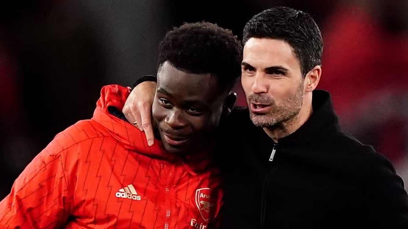 Mikel Arteta Pasang Badan untuk Bukayo Saka Usai Kritik Pedas Graeme Souness