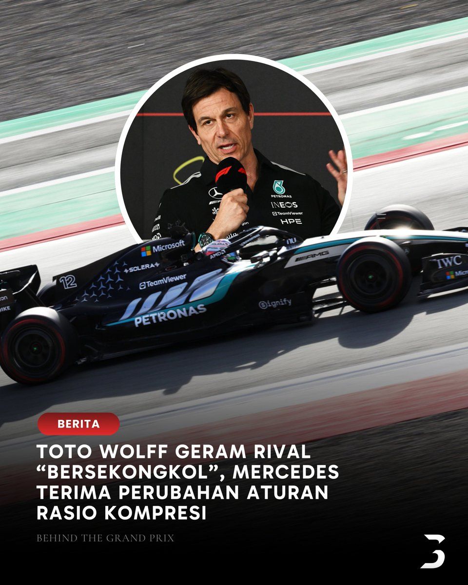 Misi Krusial Mercedes: Mengapa Wolff Mercedes Harus Tetap Disiplin Saat Dekati Gelar Juara