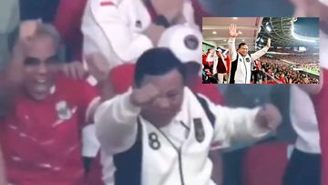 Momen Emosional Kemenangan Timnas Indonesia: Selebrasi Presiden Prabowo di Medsos Bikin Ikut Bahagia