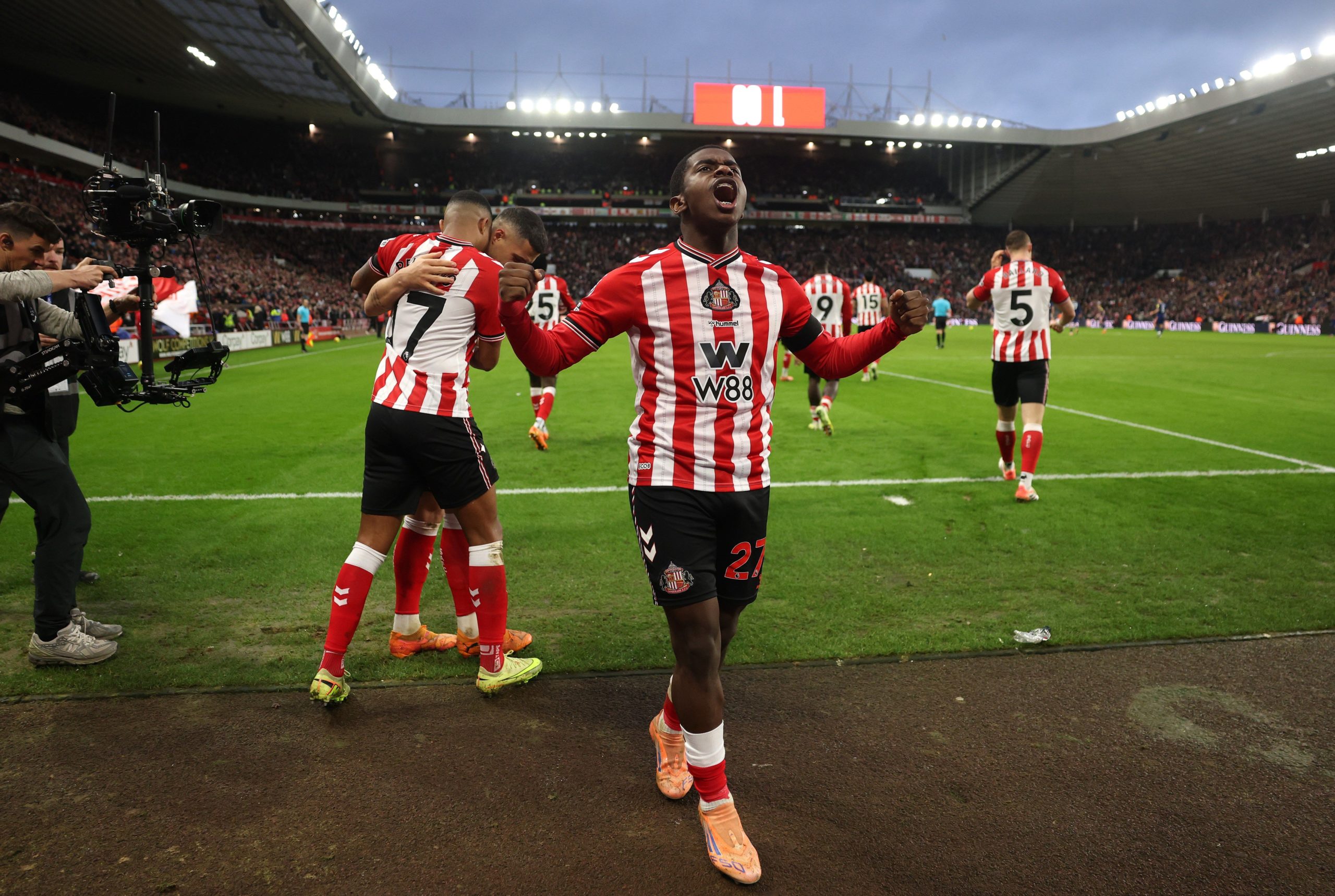 Noah Sadiki Bidik Lebih Banyak Gol Usai Jadi Pahlawan Kemenangan Sunderland