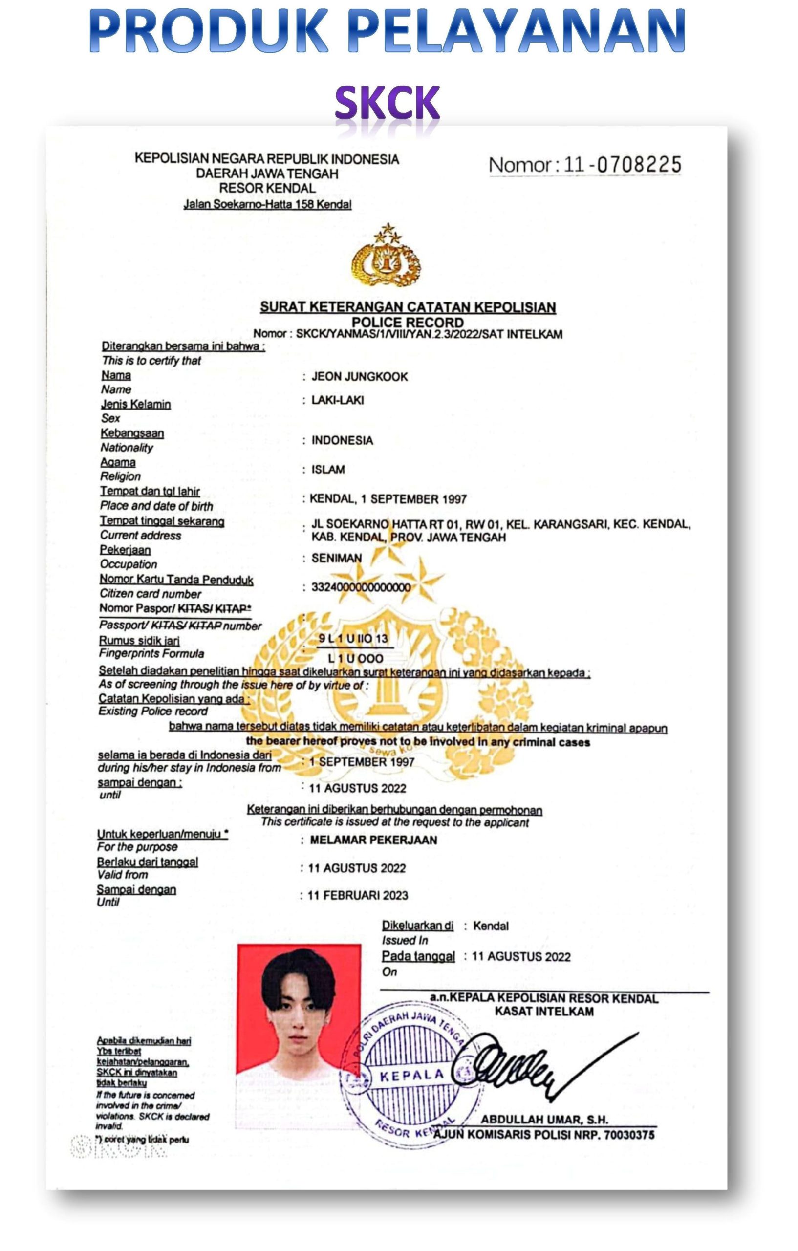 Permintaan SKCK Melonjak Tajam: Dari Urusan Melamar Kerja hingga Persiapan Pilkades Serentak 2026