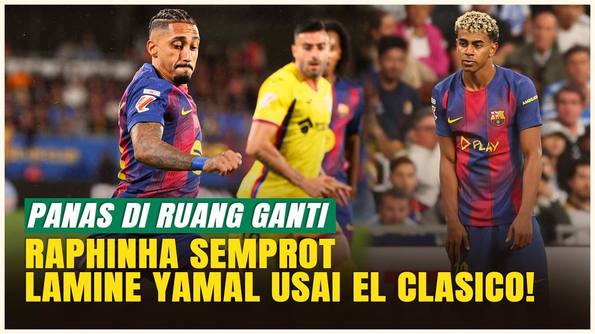 Raphinha Jadi Pemimpin di Ruang Ganti Barca Usai Kekalahan Menyakitkan dari PSG