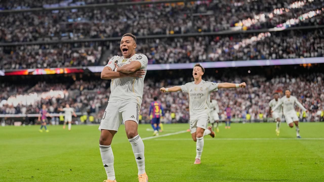 Rekor Spektakuler Kylian Mbappe Bersama Real Madrid di Panggung El Clasico