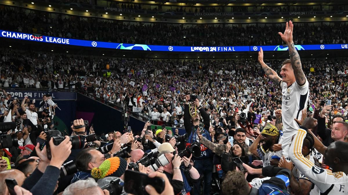Toni Kroos Puji Suasana Megah Stadion 60 Ribu Kursi di Inggris Sebelum Pensiun