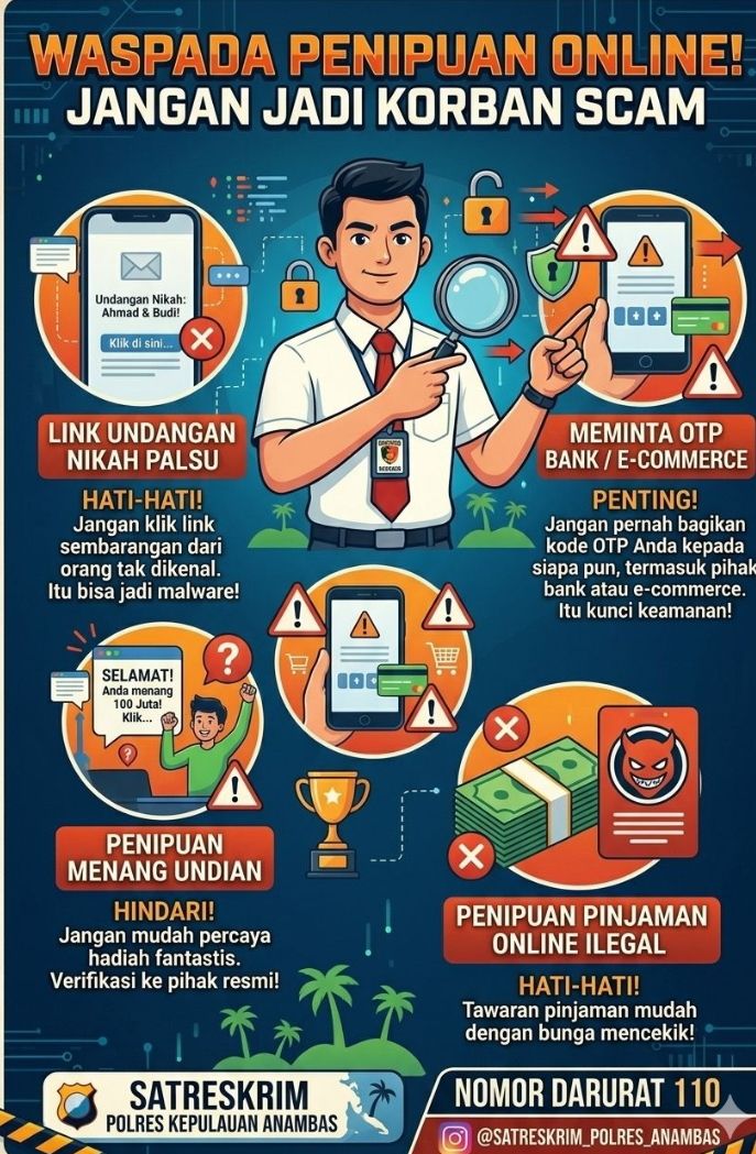 Waspada Gelombang Penipuan Berbagai Modus: Dari Investasi Bodong hingga Rekrutmen Kerja Palsu